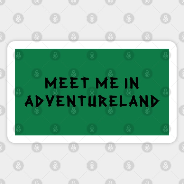 Meet Me In Adventureland Sticker by StarsHollowMercantile